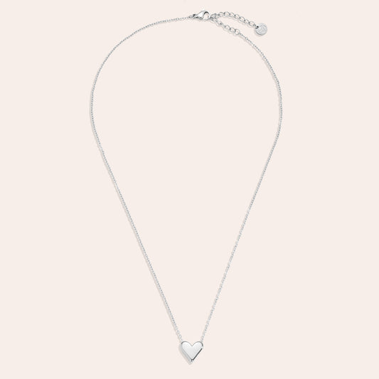 Colier argintiu/auriu cu inimioara - Secret Crush