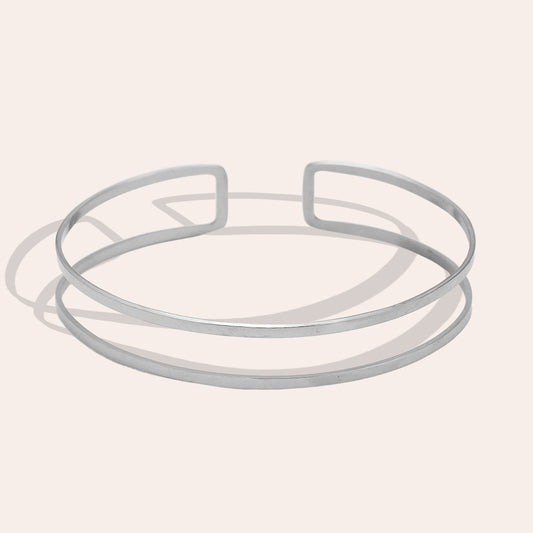 Bratara pentru brat ajustabila aurie / argintie - Nocturna