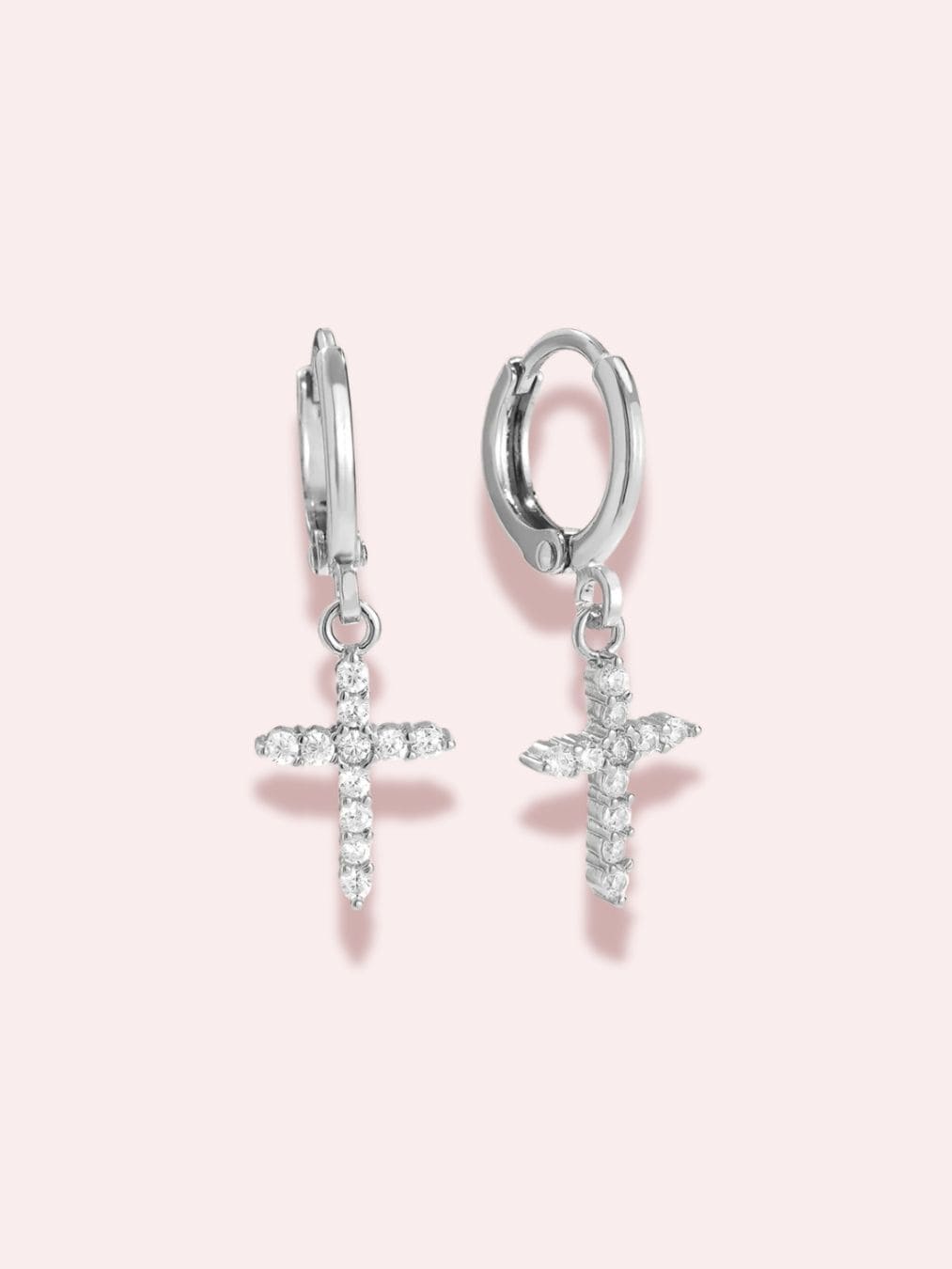 Cercei cruce aurii/argintii - "Holy Chic"