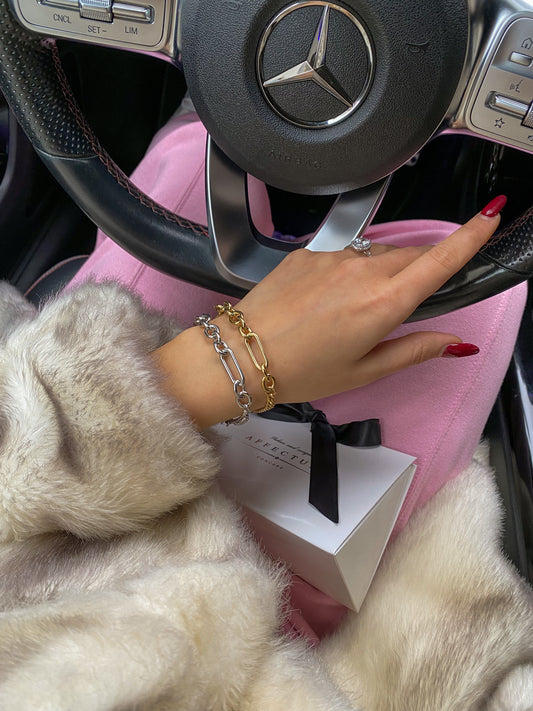 Bratara aurie/argintie - "Slay & Stay"