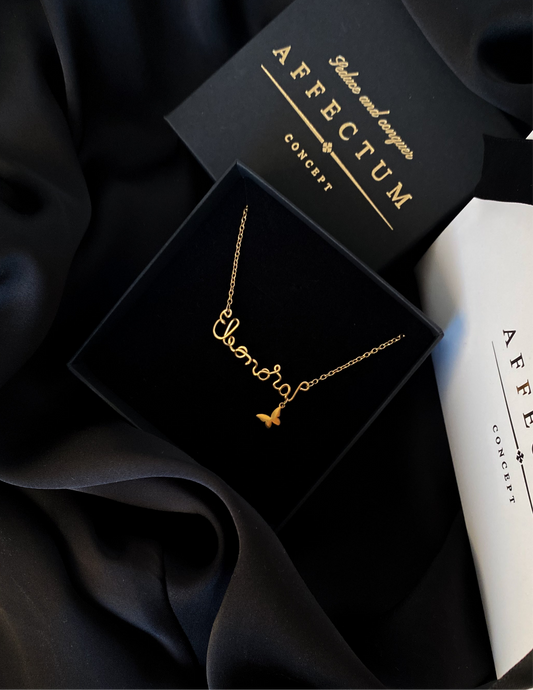 Colier personalizat handmade AURIU - "One of a Kind” (41 cm)