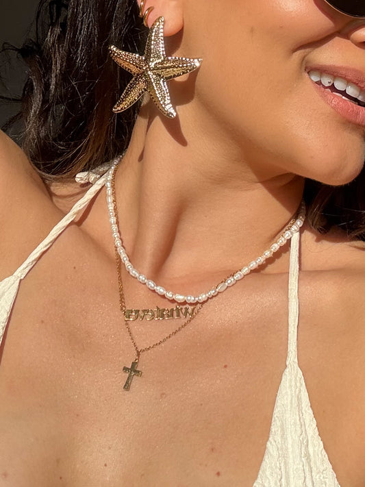 Colier choker cu perle - Prélude