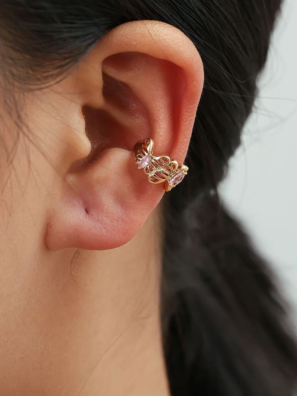 Mariposa - Earcuff auriu