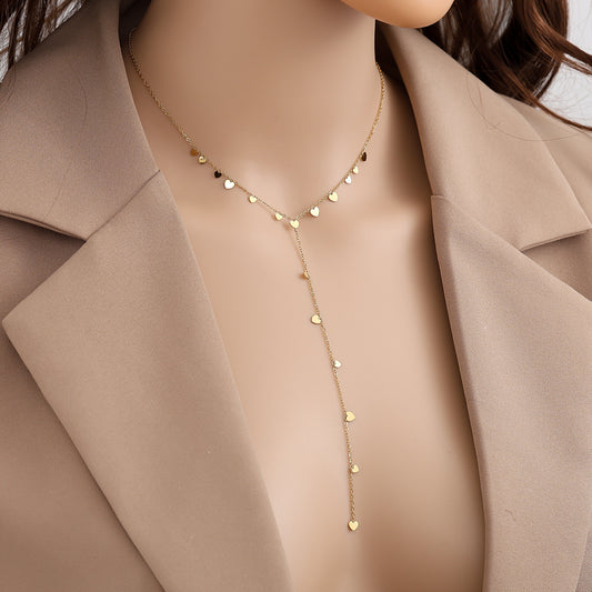 Colier lung pentru decolteu - "Hit Me, Cupid"