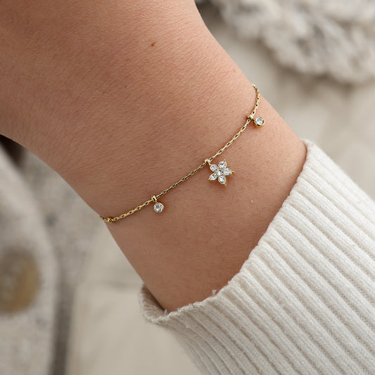 Brățară aurie - "Pinky Promise"