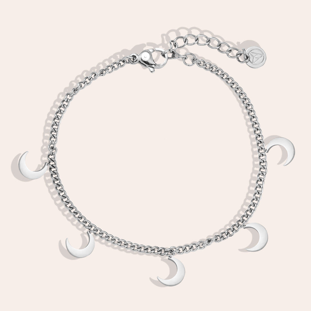 Brățară aurie/argintie - "Moonchild"