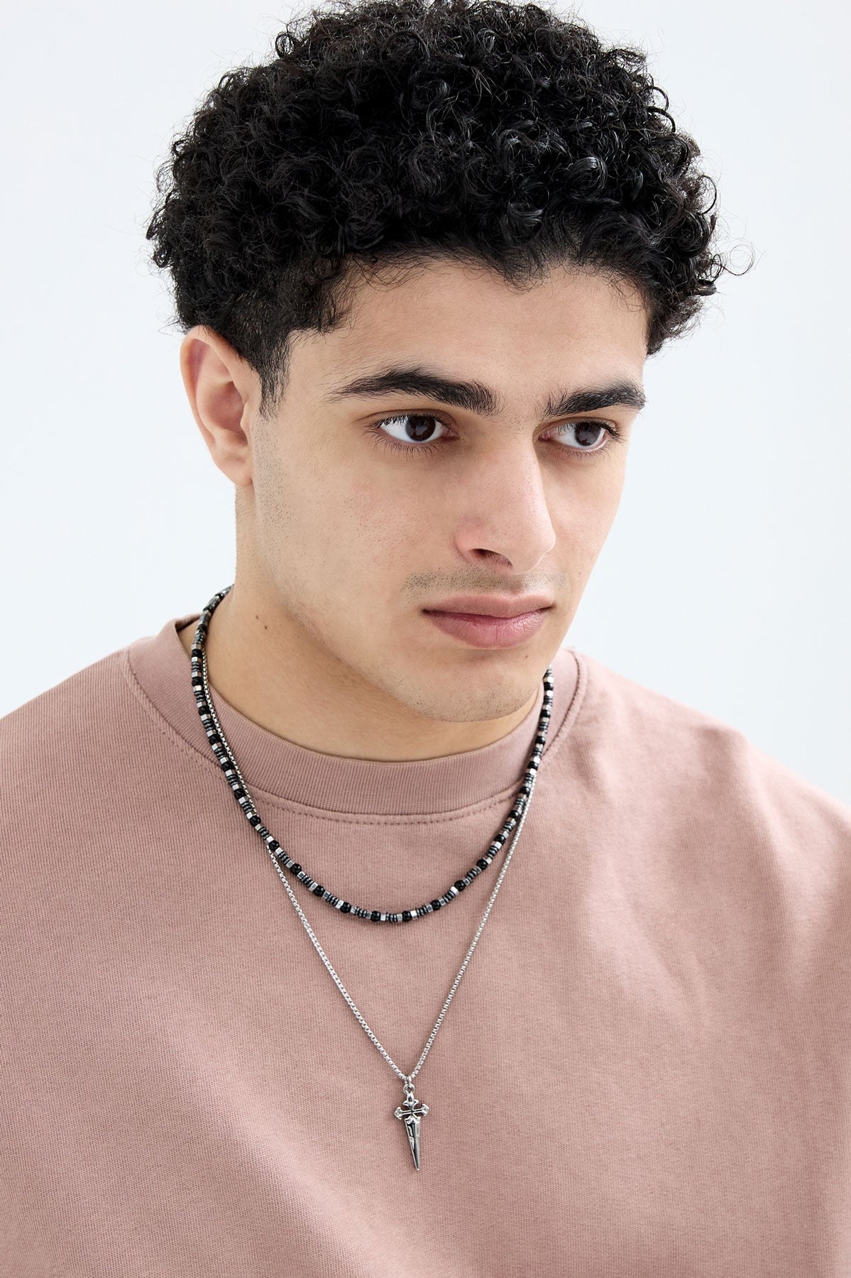 Colier bărbați cu pandantiv sabie - “Gladius”