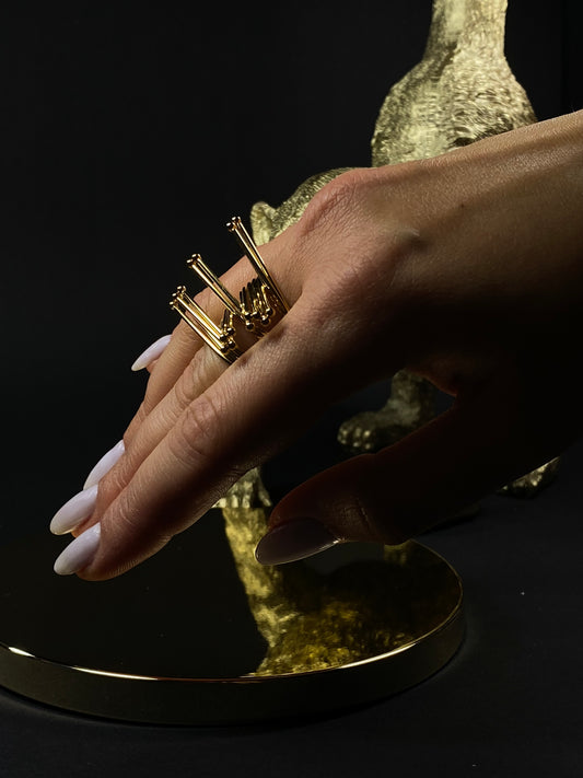 INEL ajustabil auriu - XOXO