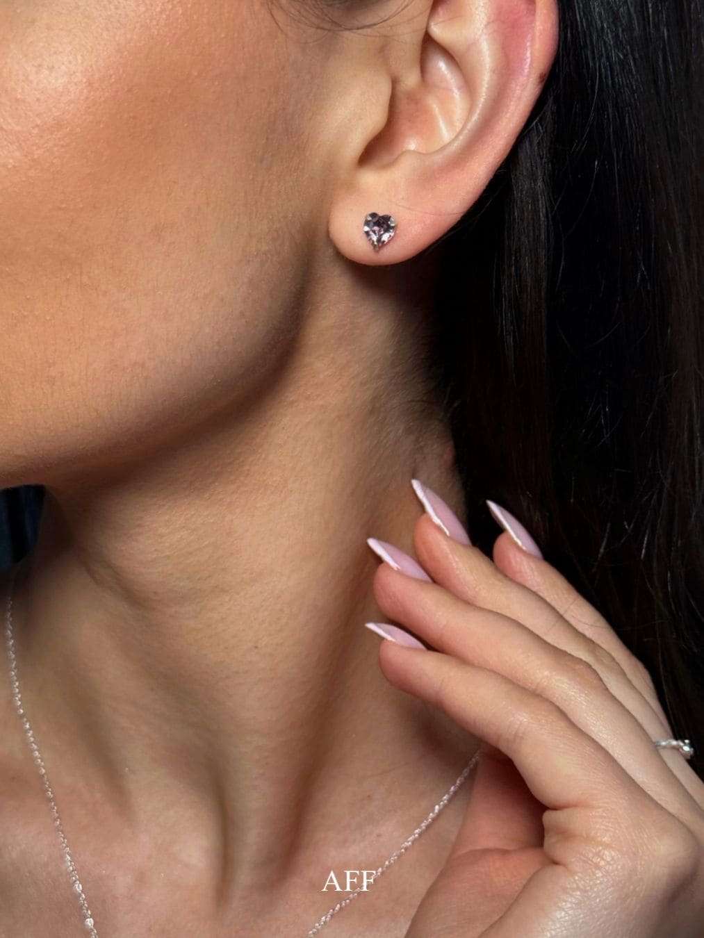 Pretty Attached - Cercei mici argint 925 si cristal zirconia