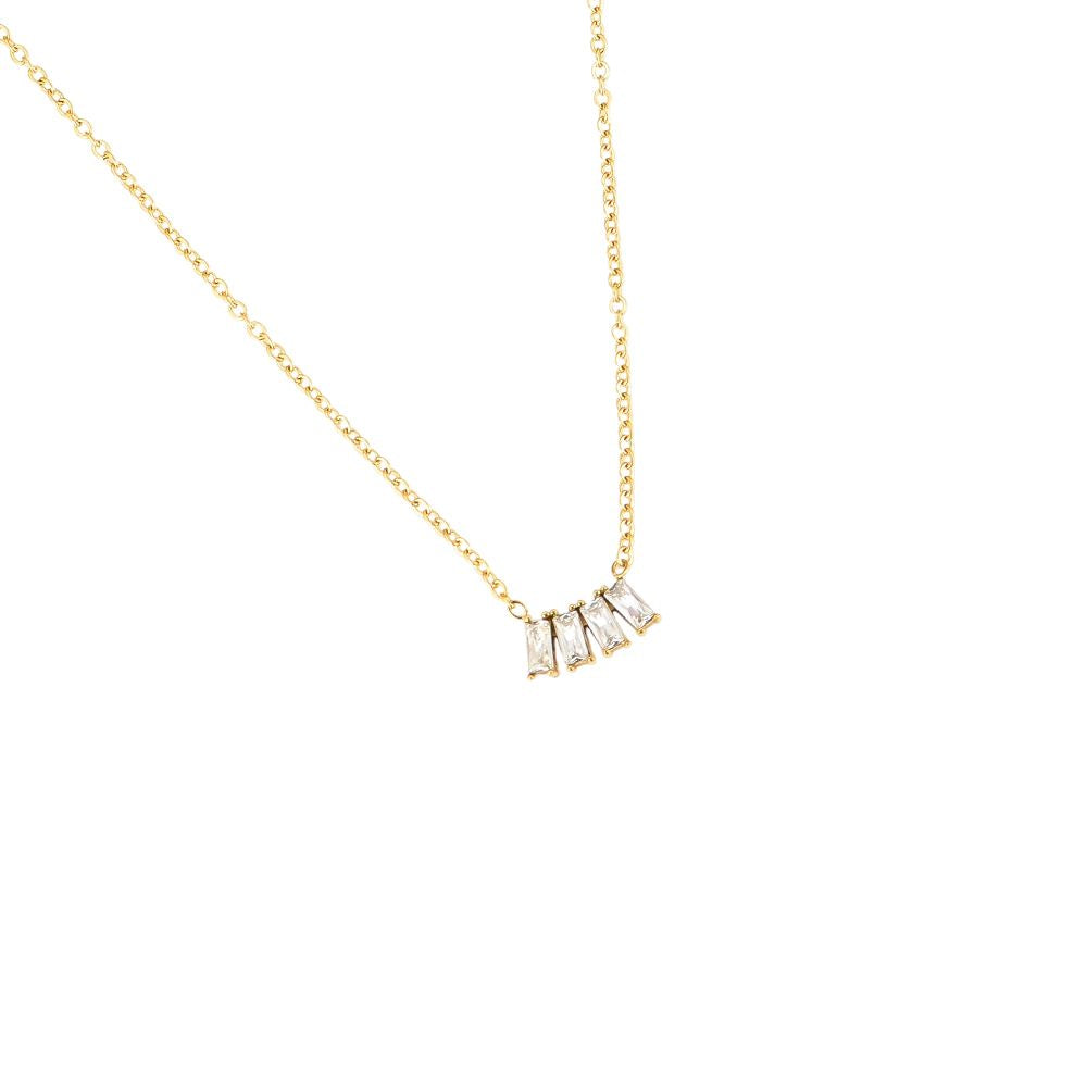 Colier auriu - "Lady In Lace"