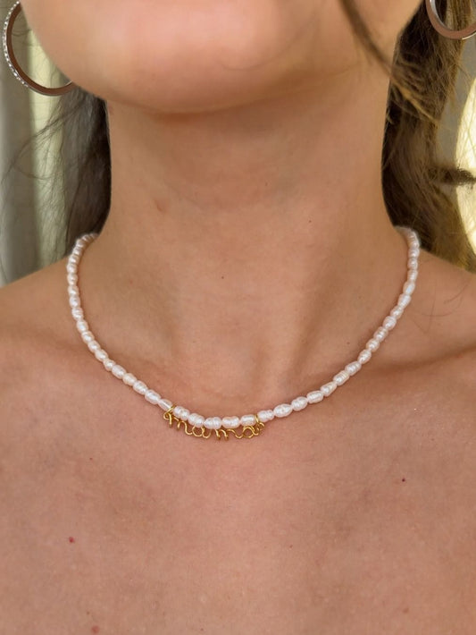 Choker din perle - Prélude (PERSONALIZAT)