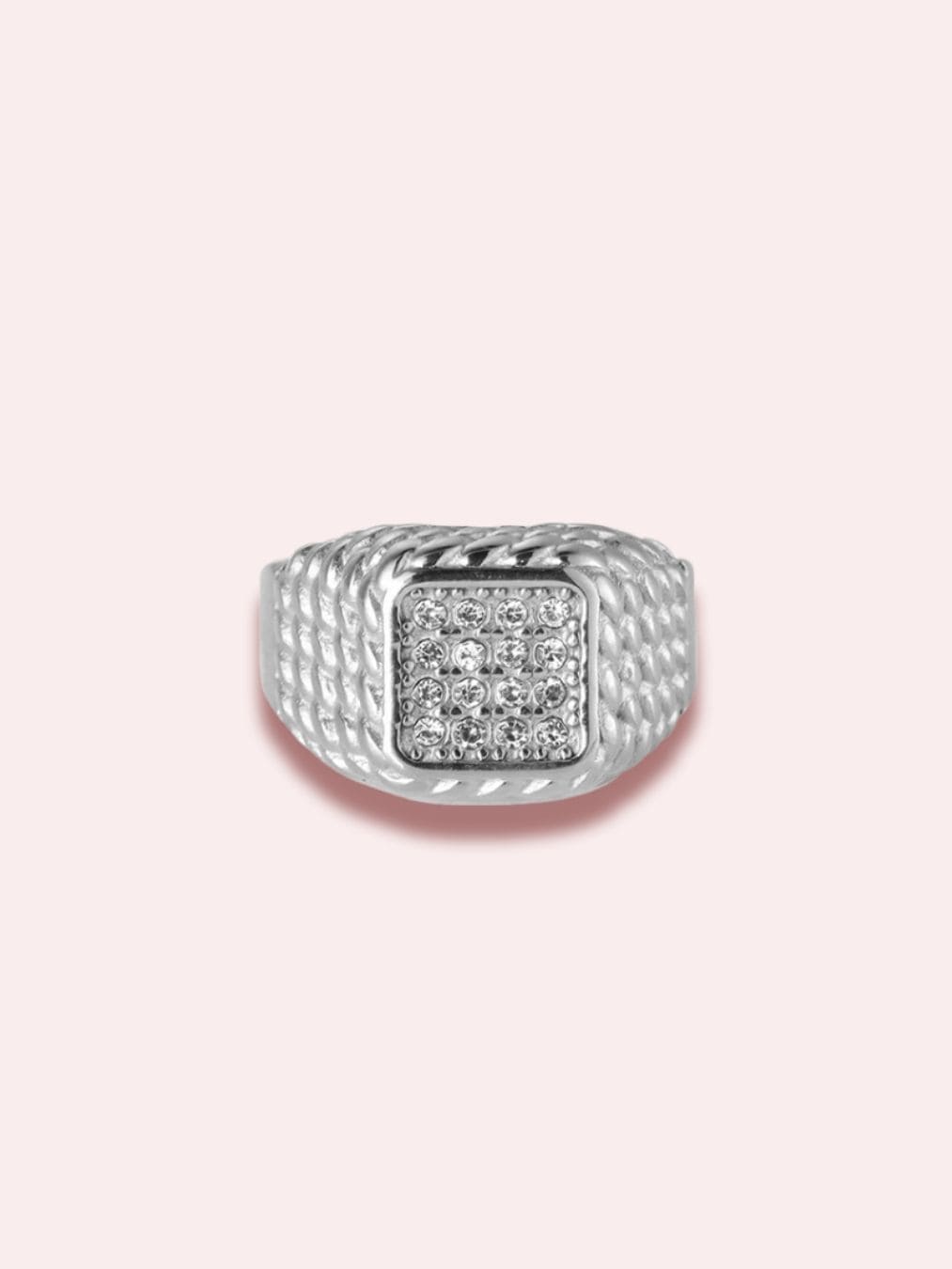 Inel auriu/argintiu - "Kiss the Ring"