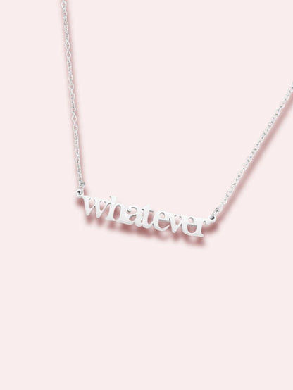 Colier auriu/argintiu - Whatever