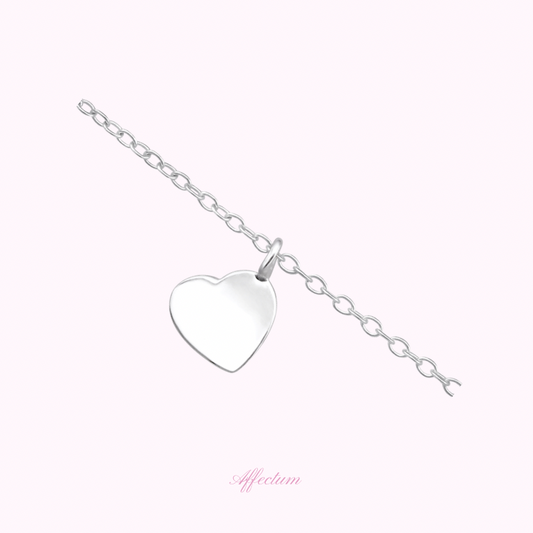 Take my heart - Bratara din argint 925