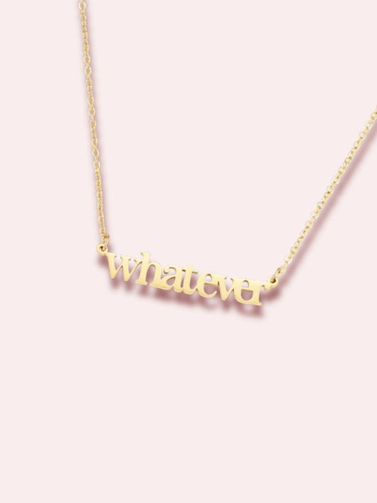 Colier auriu/argintiu - Whatever