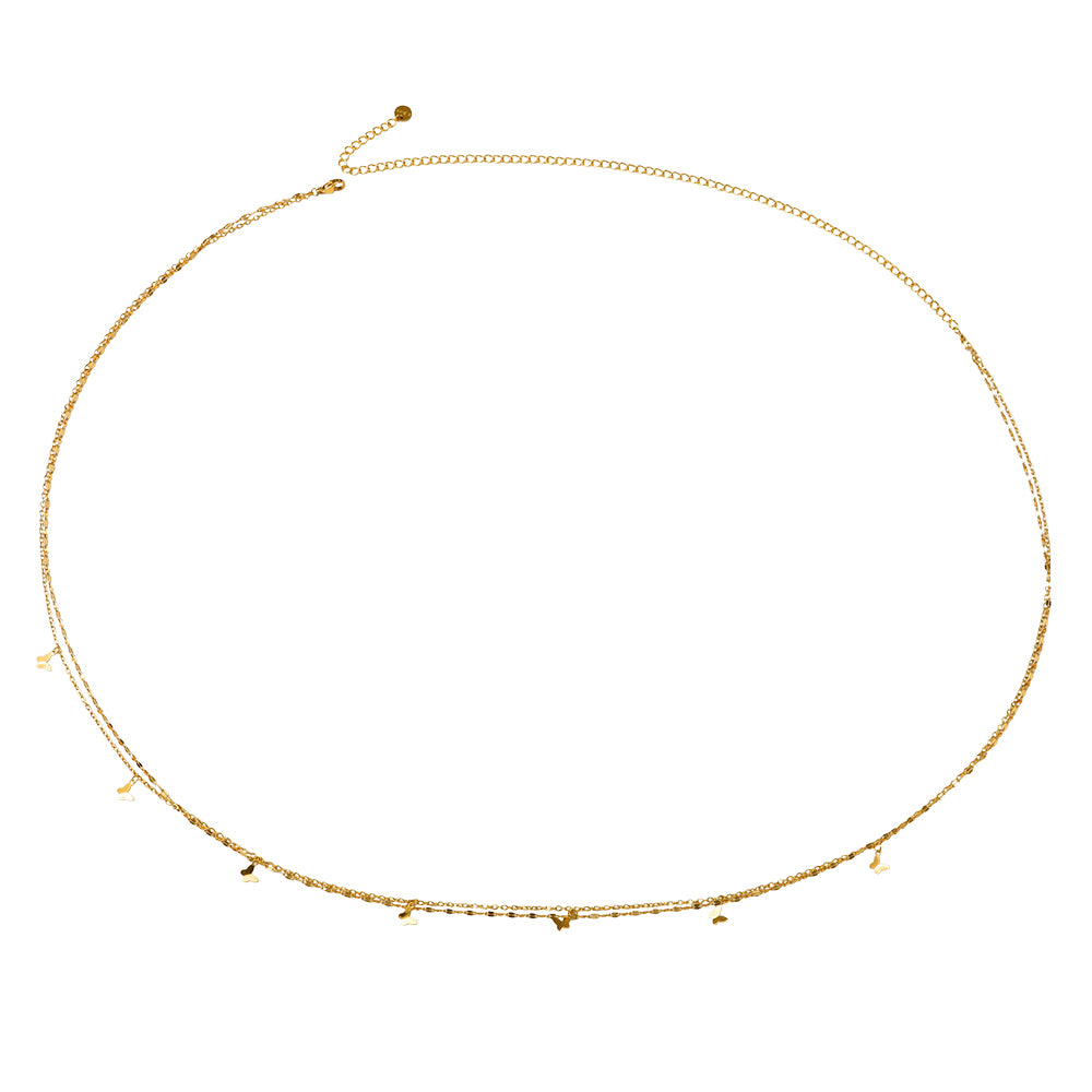 Lant pentru talie auriu/argintiu - Sylphie