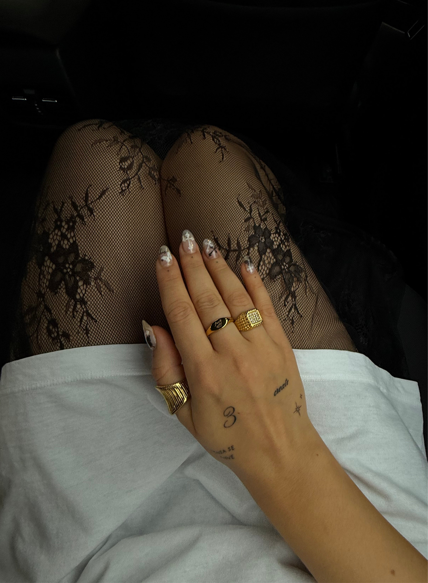 Inel auriu/argintiu - "Kiss the Ring"