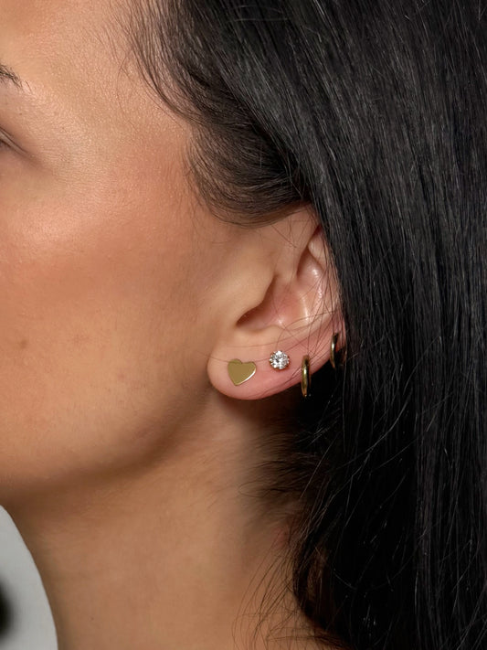 Soft Girl Era - Cercei argint 925 placati cu aur 24K