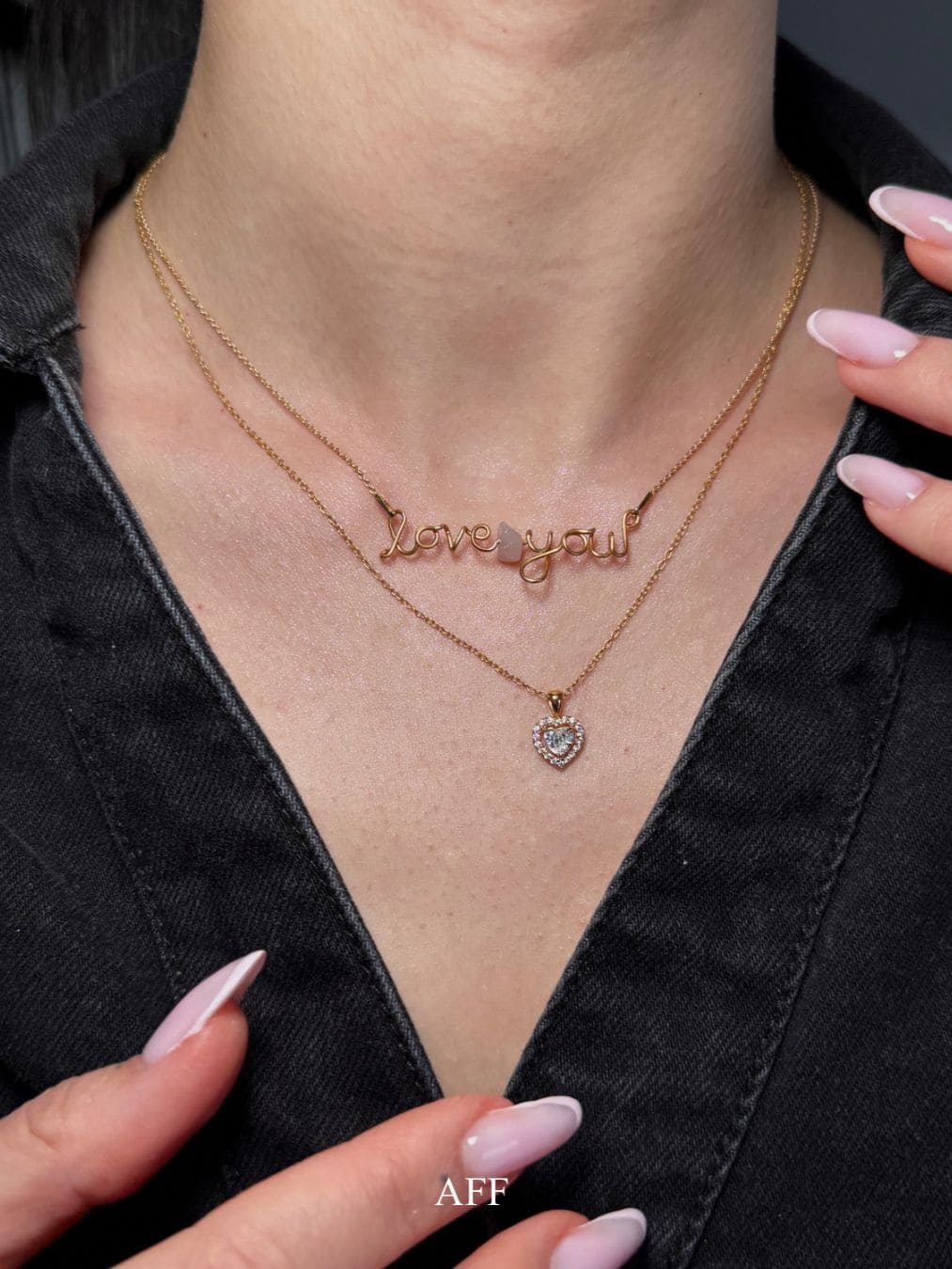 My Heartbeat - Colier din argint 925 cu cristale zirconia