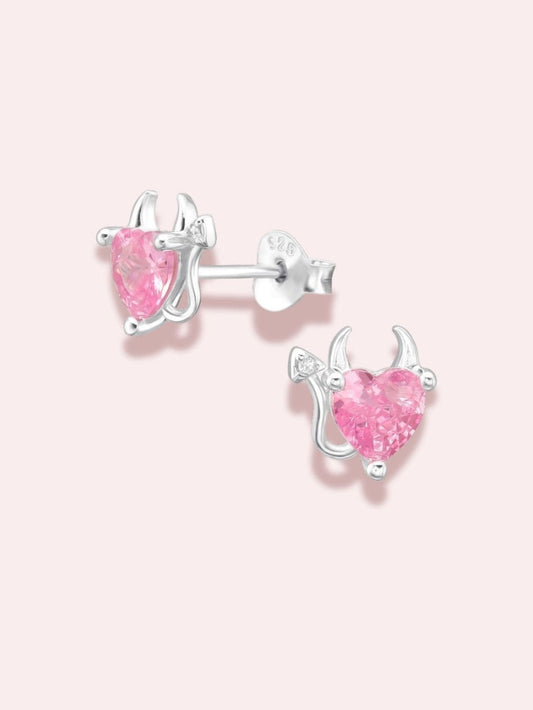 She's Trouble - Cercei argint 925 cu cristale zirconia