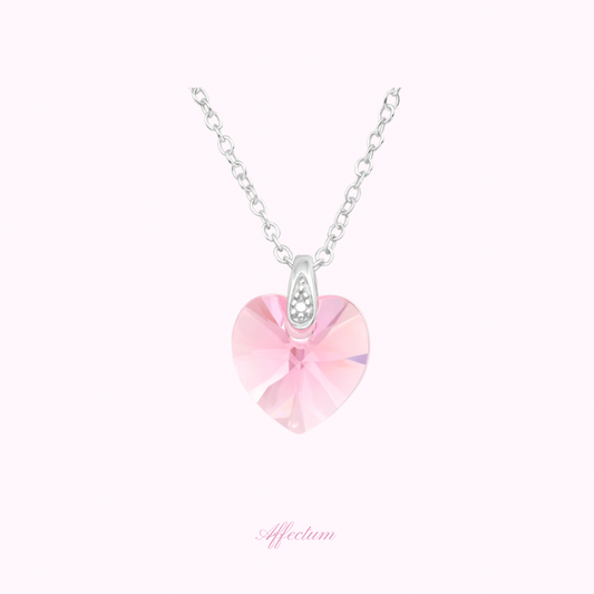 My heart, My Rules - Colier din argint 925 si cristal zirconia