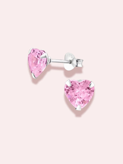 Sweet but Strong - Cercei mici argint 925 si cristal zirconia