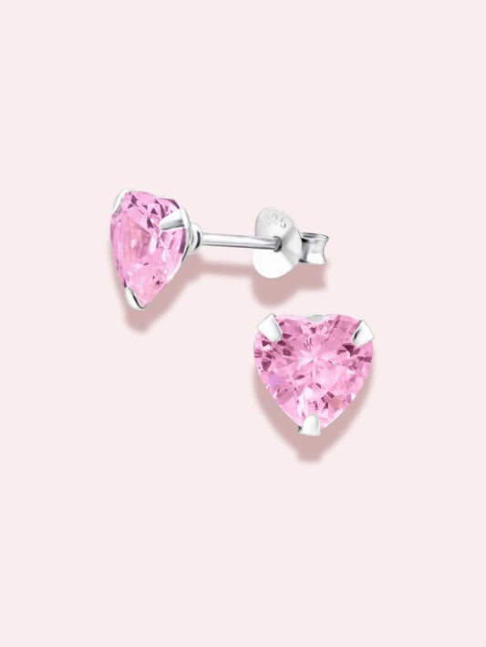 Sweet but Strong - Cercei mici argint 925 si cristal zirconia
