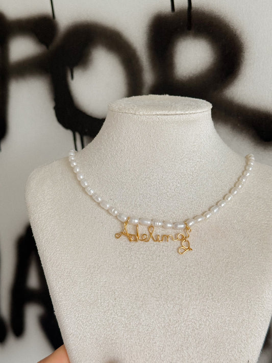 Choker din perle - Prélude (PERSONALIZAT)