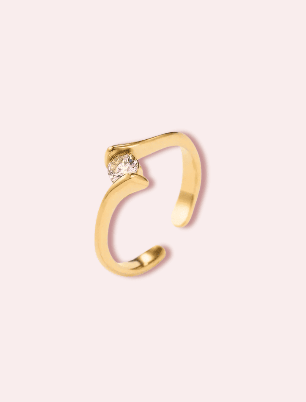 Pretty Little Fortune - inel ajustabil auriu/argintiu