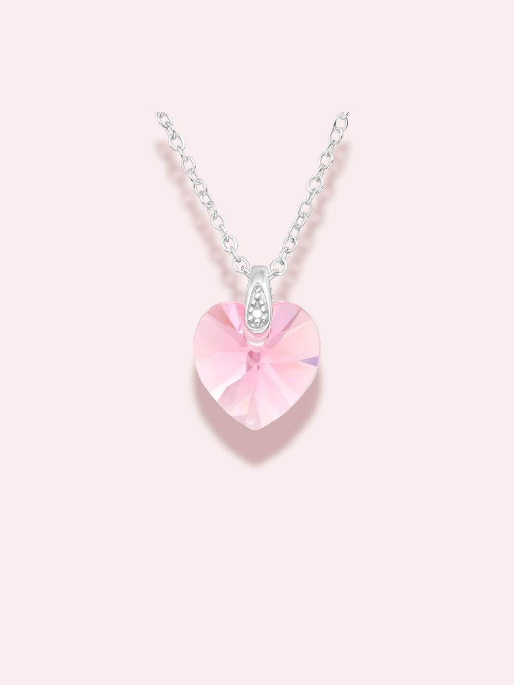 My heart, My Rules - Colier din argint 925 si cristal zirconia