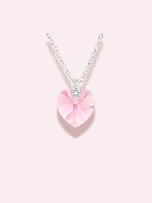 My heart, My Rules - Colier din argint 925 si cristal zirconia