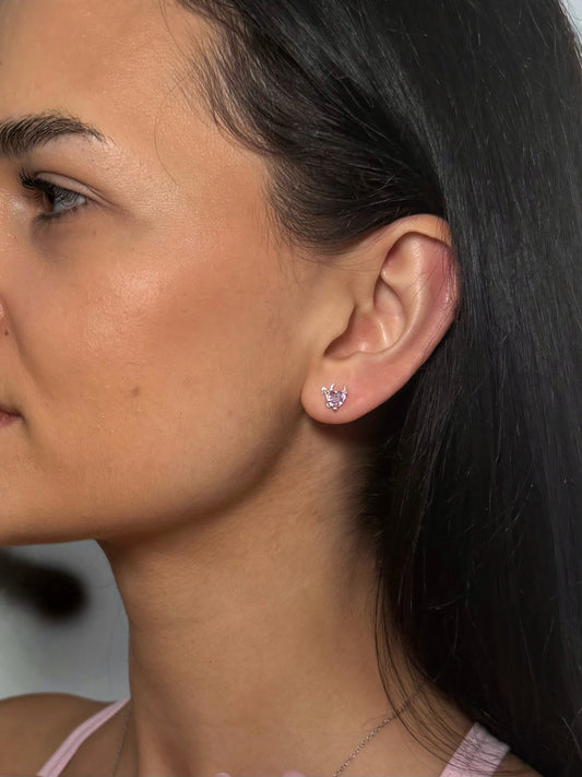 She's Trouble - Cercei argint 925 cu cristale zirconia