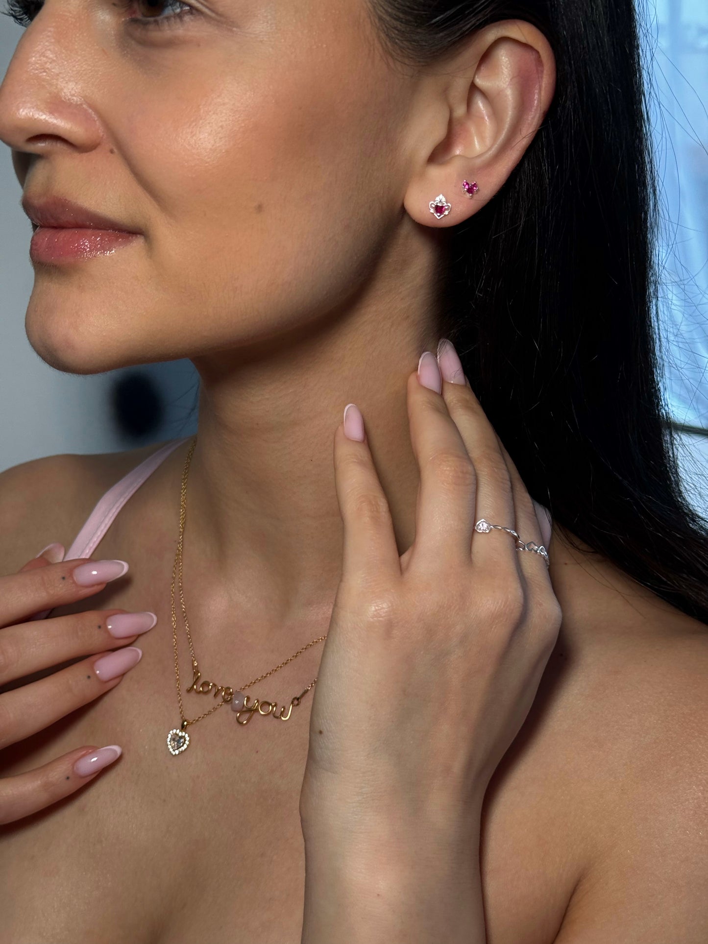 Romanticizing Me - Cercei argint 925 si cristale zirconia