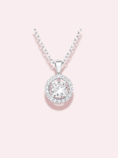 Queen Today - Colier din argint 925 cu cristale zirconia