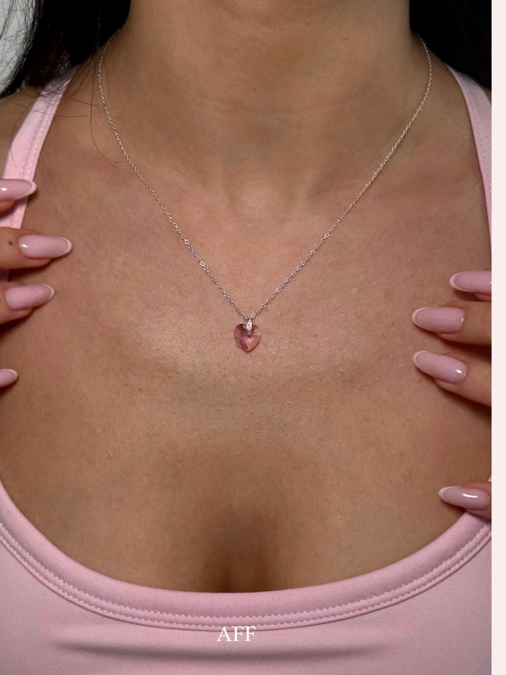 My heart, My Rules - Colier din argint 925 si cristal zirconia