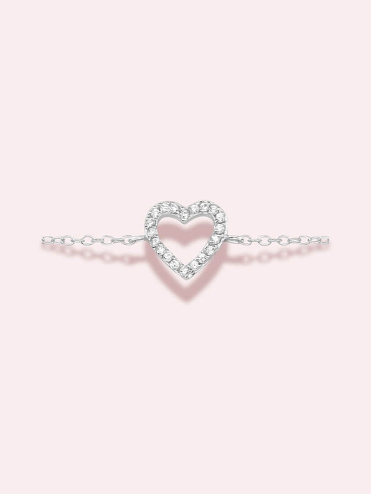Close to my heart - Bratara din argint 925 cu cristale zirconia