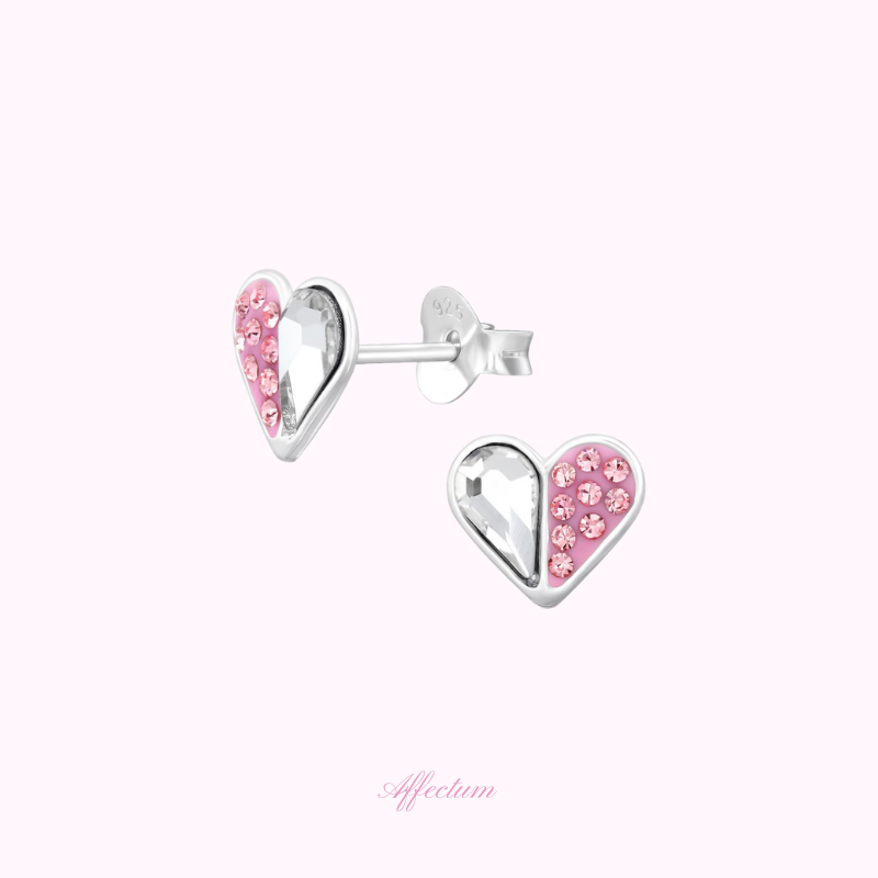 Kiss Me Later - Cercei argint 925 si cristale zirconia