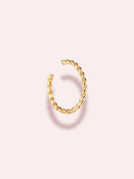 Miss Delulu - Earcuff auriu/argintiu