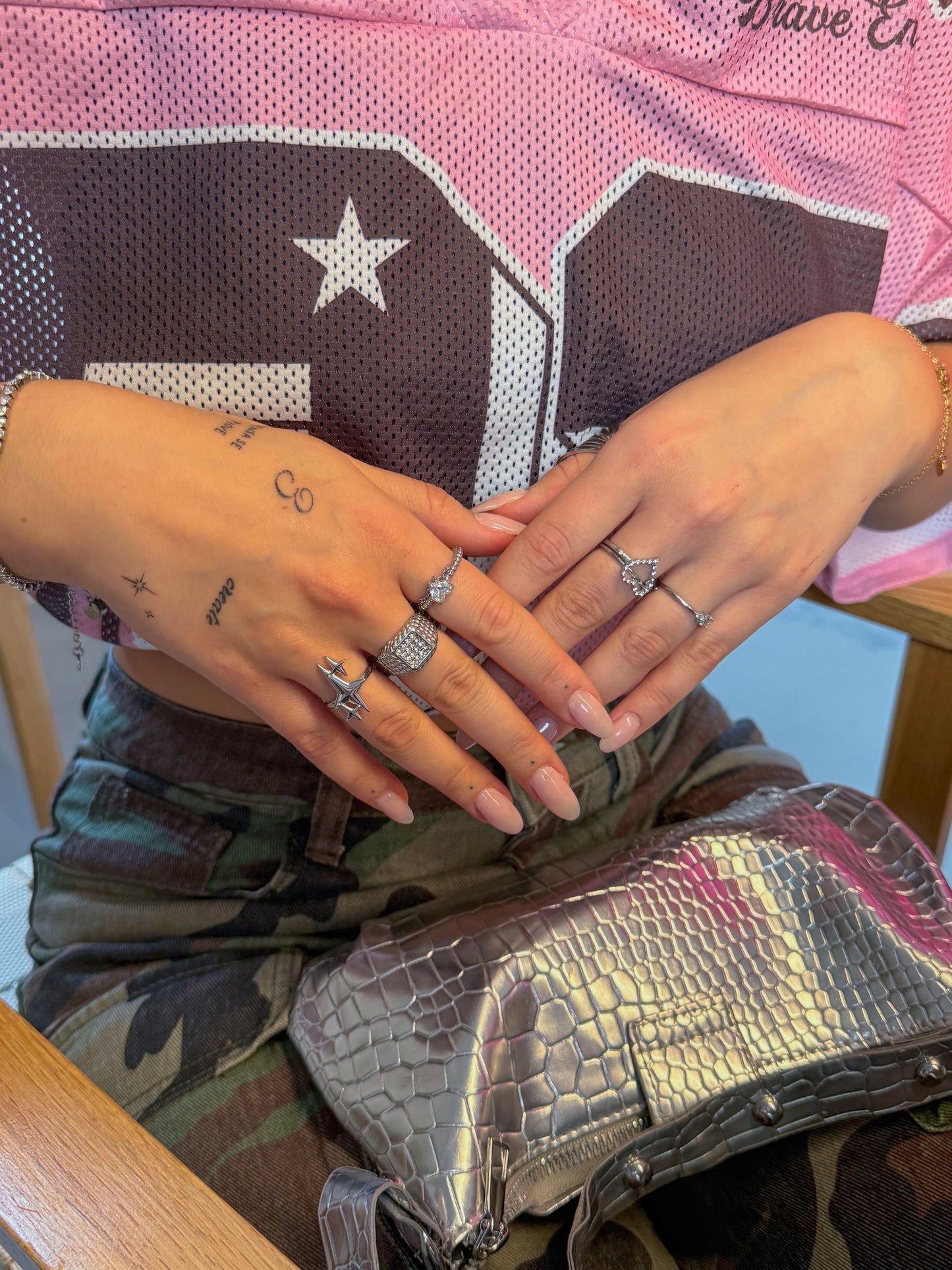 Inel auriu/argintiu - "Kiss the Ring"