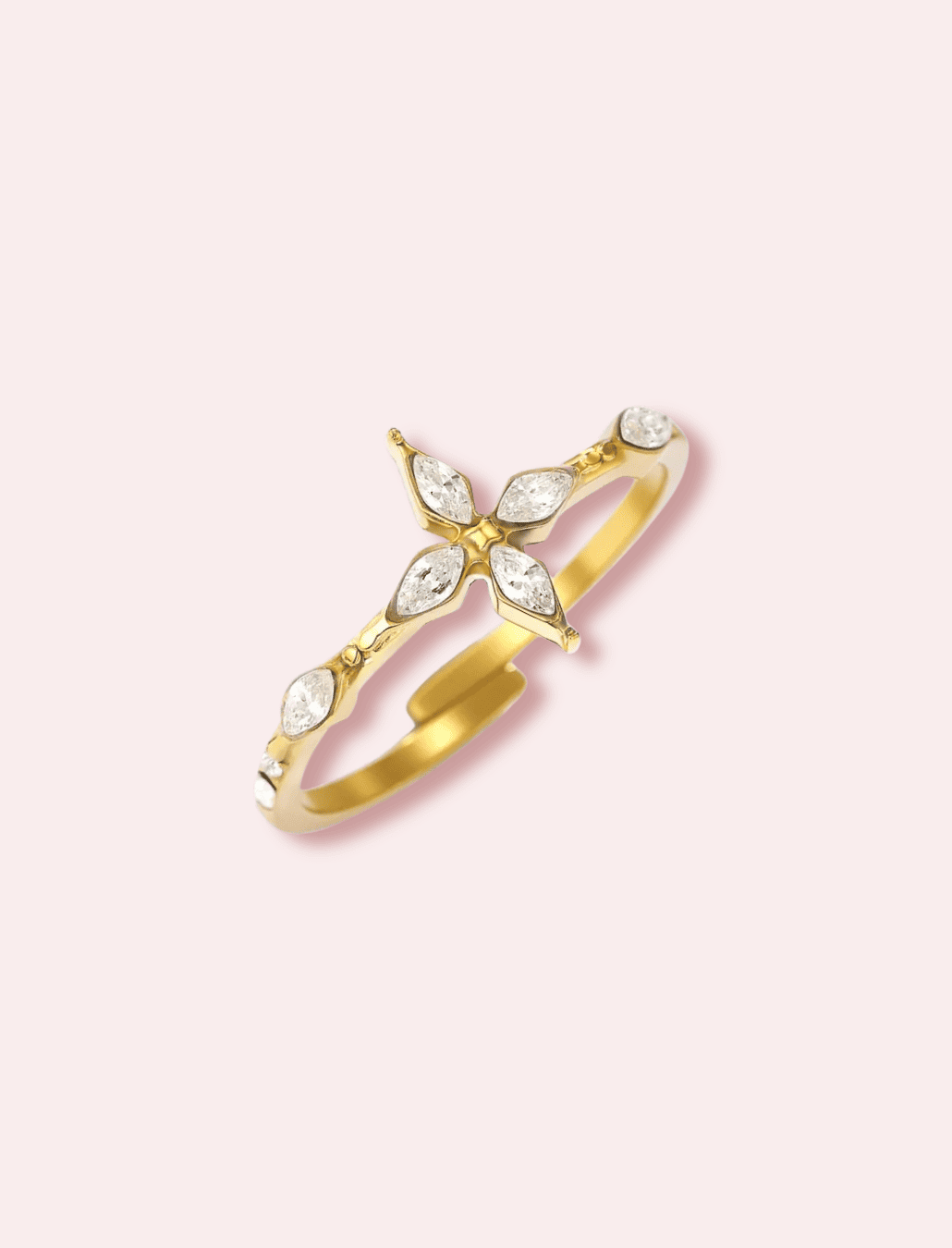 Pretty Privileged - inel auriu ajustabil