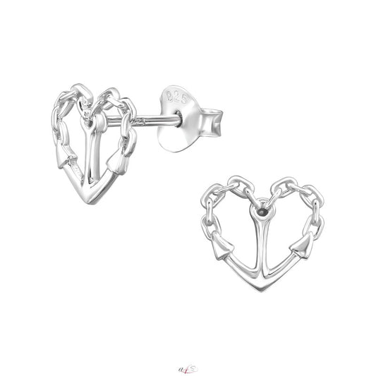 My Anchor - Cercei finuti din argint 925