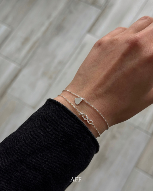 Take my heart - Bratara din argint 925