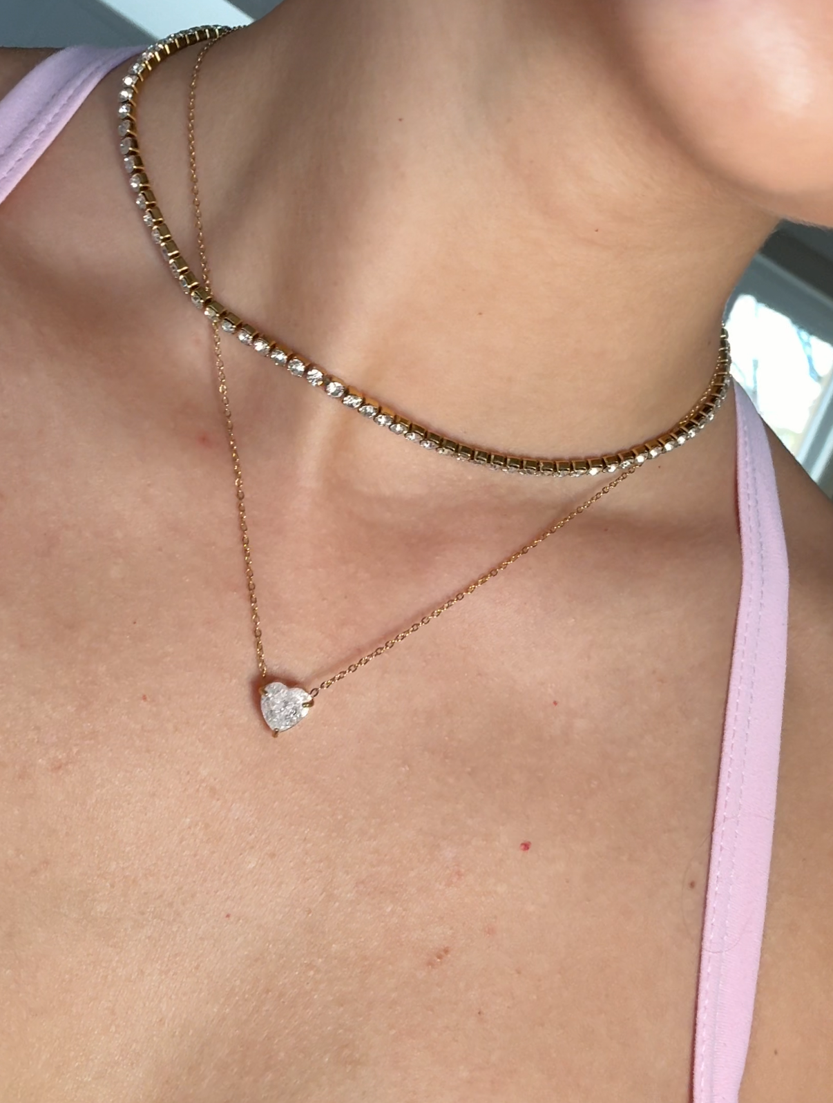 Colier cu inimioara - "Drama Queen"