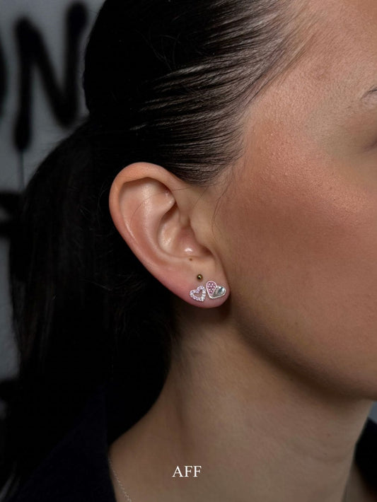 My Favorite Girl - Cercei mici argint 925 si cristale zirconia