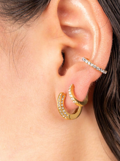Cercel earcuff - "Too Pretty to Care"  (1 buc)